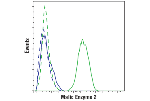 Flow Cytometry Image 1: Malic Enzyme 2 (E1N3F) XP® Rabbit mAb