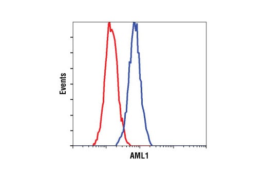 Flow Cytometry Image 1: AML1 Antibody