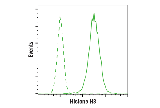 Flow Cytometry Image 1: Histone H3 (1B1B2) Mouse Monoclonal Antibody