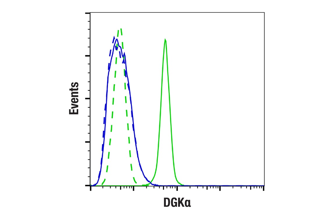 Flow Cytometry Image 2: DGK alpha (E7T8H) Rabbit Monoclonal Antibody