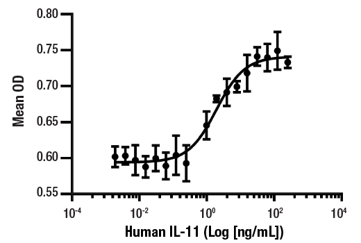 undefined Image 1: Human IL-11 Recombinant Protein