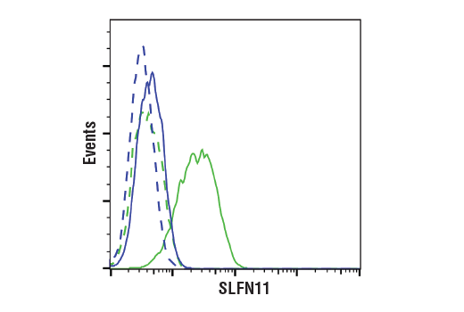 Flow Cytometry Image 1: SLFN11 (D8W1B) Rabbit Monoclonal Antibody