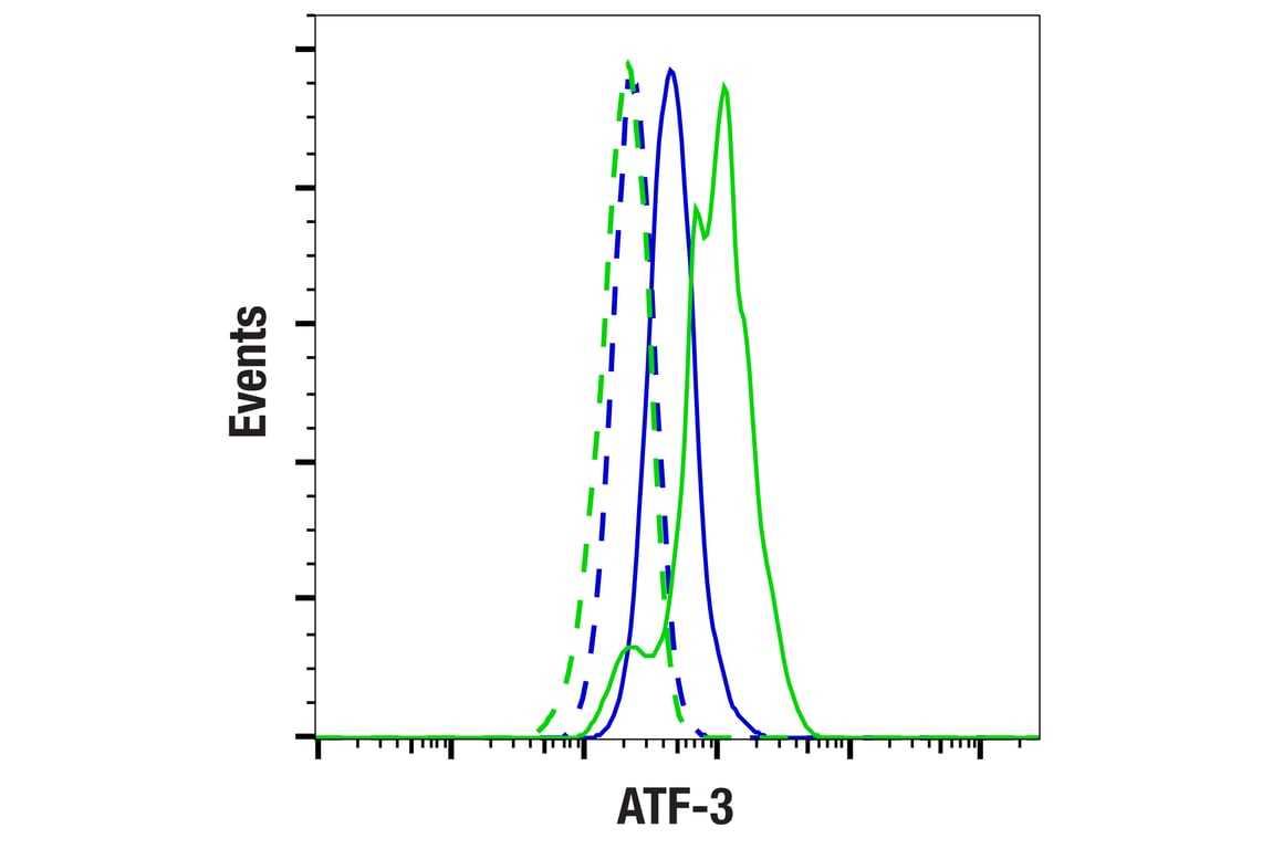 Flow Cytometry Image 2: ATF-3 (E9J4N) Rabbit Monoclonal Antibody