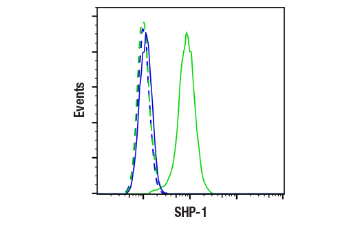 Flow Cytometry Image 1: SHP-1 (E1U6R) Rabbit Monoclonal Antibody