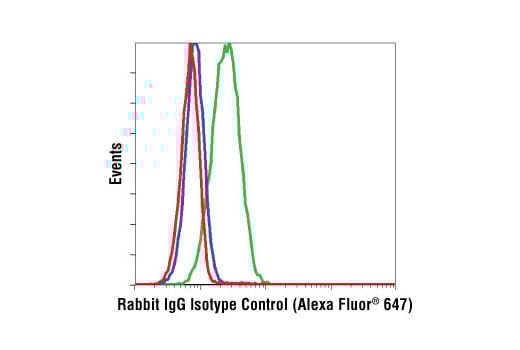 Flow Cytometry Image 2: Rabbit IgG Isotype Control (Alexa Fluor<sup>®</sup> 647 Conjugate)
