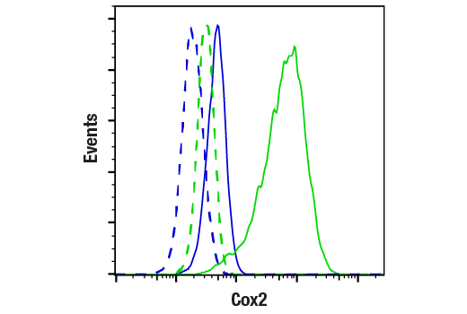 Flow Cytometry Image 1: Cox2 (D5H5) Rabbit Monoclonal Antibody