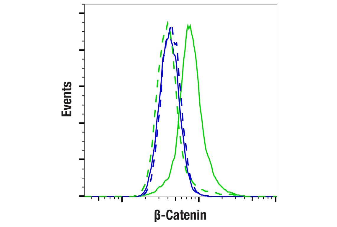 Flow Cytometry Image 1: beta-Catenin (L54E2) Mouse Monoclonal Antibody