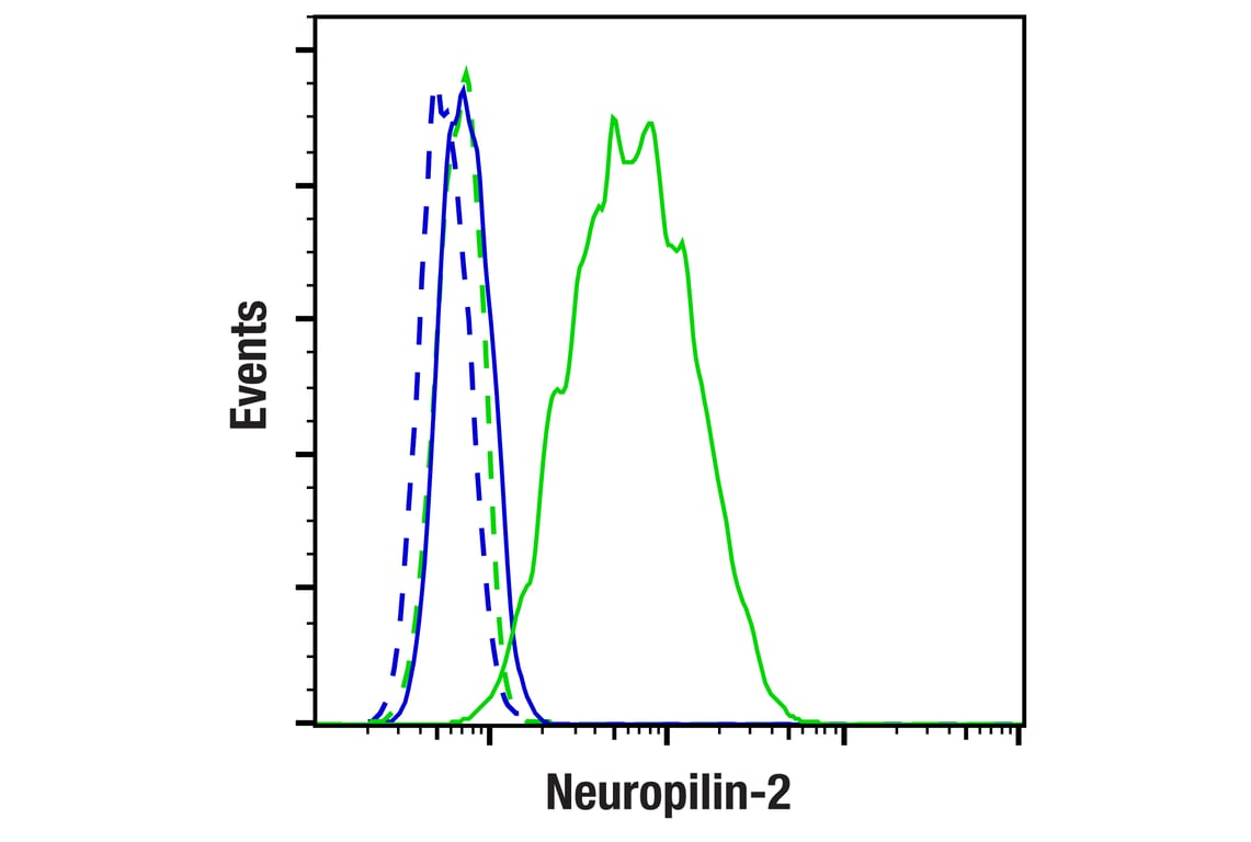 Flow Cytometry Image 1: Neuropilin-2 (E5Q2G) Rabbit Monoclonal Antibody (BSA and Azide Free)