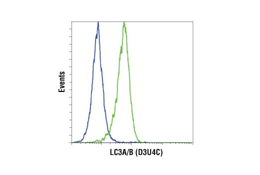 Flow Cytometry Image 1: LC3A/B (D3U4C) XP<sup>®</sup> Rabbit mAb