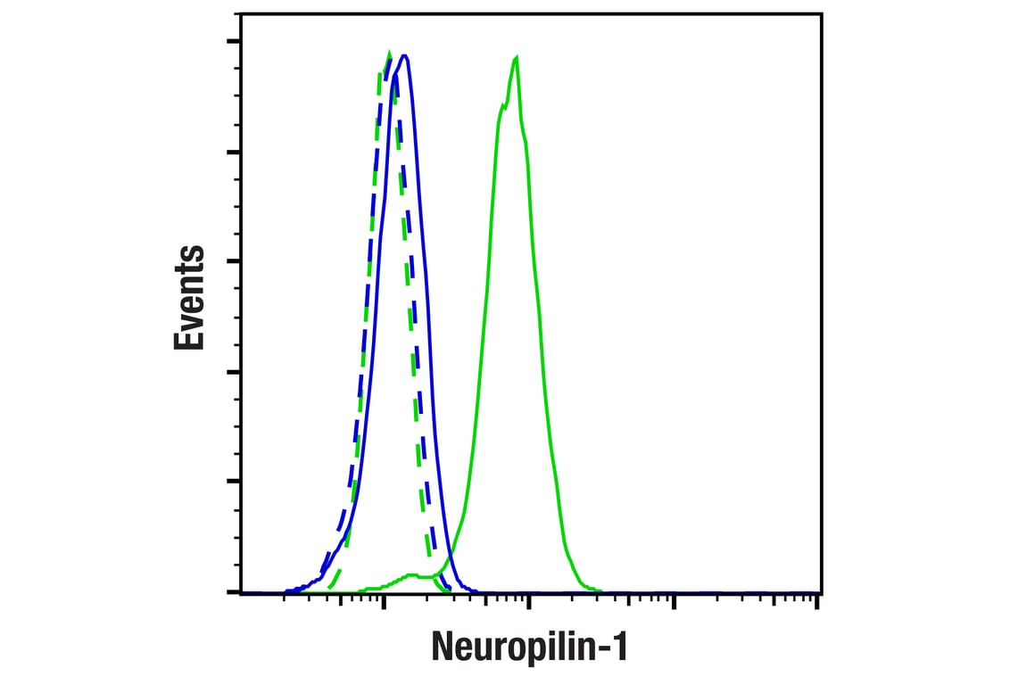Flow Cytometry Image 1: Neuropilin-1 (E8L6E) Rabbit Monoclonal Antibody