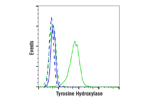Flow Cytometry Image 1: Tyrosine Hydroxylase (E2L6M) Rabbit Monoclonal Antibody