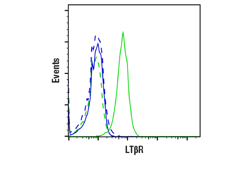 Flow Cytometry Image 1: LT-beta-R (E5I6X) Rabbit Monoclonal Antibody