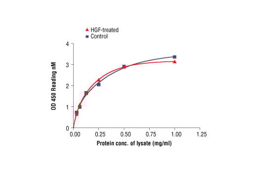 ELISA Image 2: PathScan<sup>®</sup> Total Met Sandwich ELISA Kit