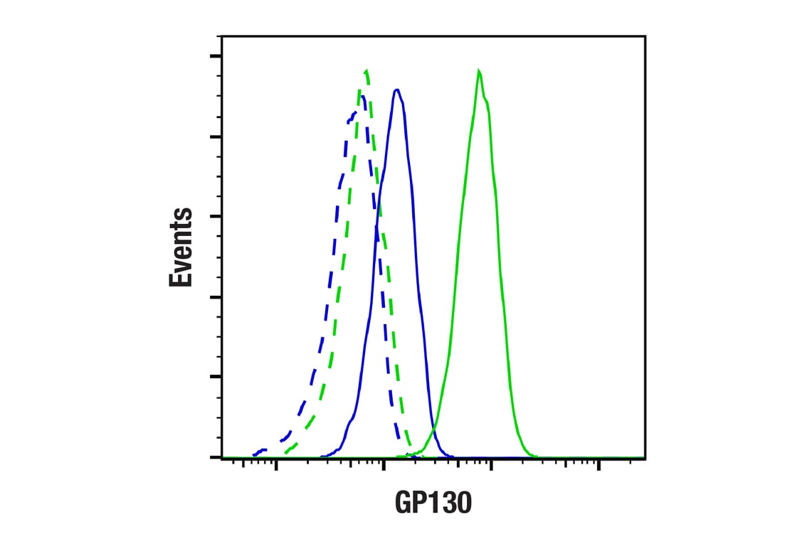 Flow Cytometry Image 1: GP130 (E1D7K) Rabbit Monoclonal Antibody