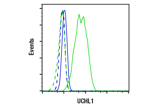 Flow Cytometry Image 1: UCHL1 (D3T2E) Rabbit Monoclonal Antibody