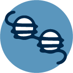 Icon of chromatin.