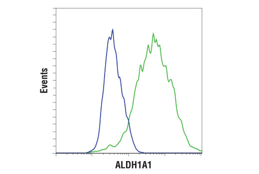 Flow Cytometry Image 1: ALDH1A1 (D9Q8E) Rabbit Monoclonal Antibody