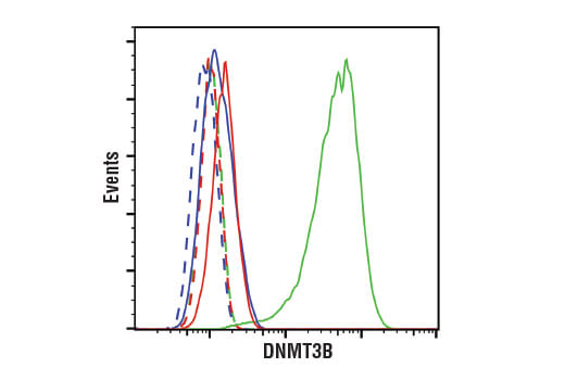 Flow Cytometry Image 1: DNMT3B (E8A8A) Rabbit Monoclonal Antibody (BSA and Azide Free)