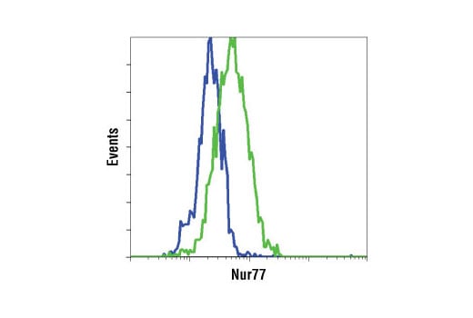 Flow Cytometry Image 1: Nur77 (D63C5) Rabbit Monoclonal Antibody