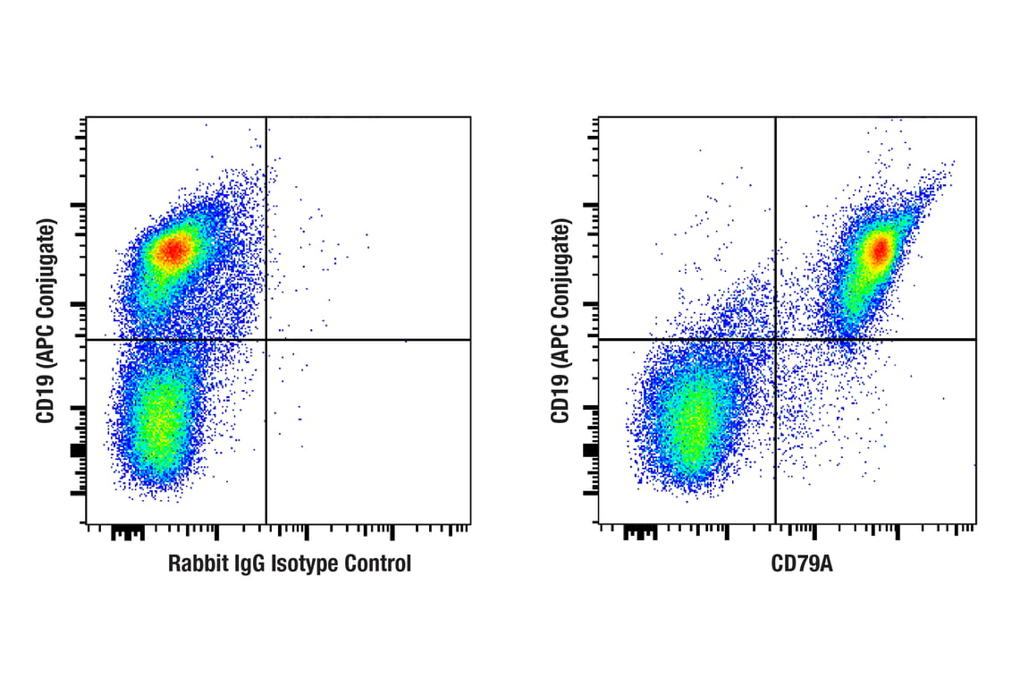 Flow Cytometry Image 1: CD79A (F3Z1H) Rabbit Monoclonal Antibody