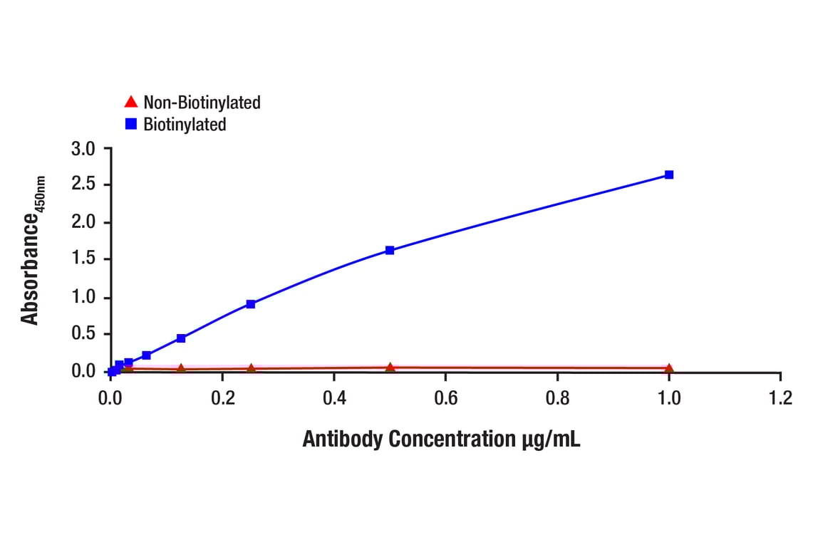 ELISA and/or ELISA-like Assays Image 1: Phospho-EGF Receptor (Tyr1068) (D7A5) Rabbit Monoclonal Antibody (Biotinylated)