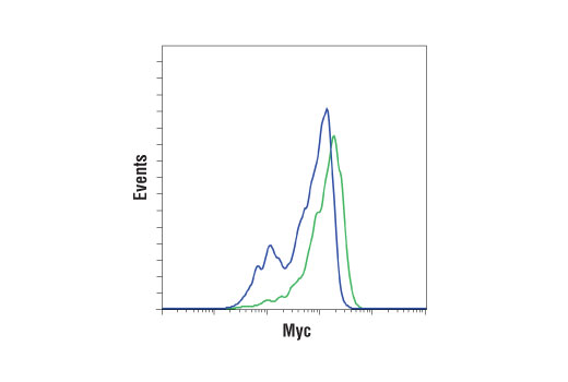 Flow Cytometry Image 1: c-Myc/N-Myc (D3N8F) Rabbit Monoclonal Antibody (BSA and Azide Free)
