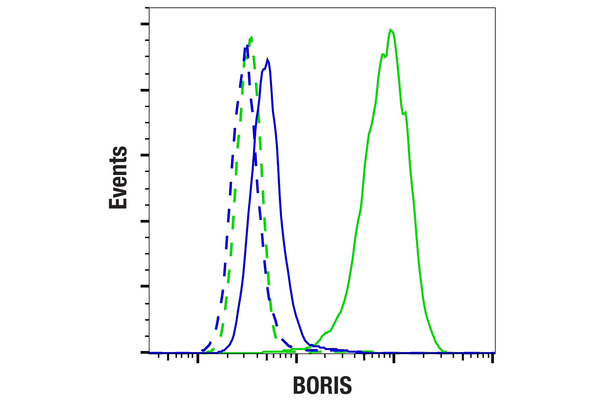 Flow Cytometry Image 1: BORIS (F6R3W) Rabbit mAb