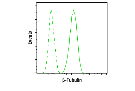 Flow Cytometry Image 1: β-Tubulin Antibody