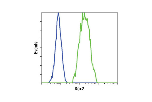 Flow Cytometry Image 1: Sox2 (D6D9) XP® Rabbit mAb (BSA and Azide Free)