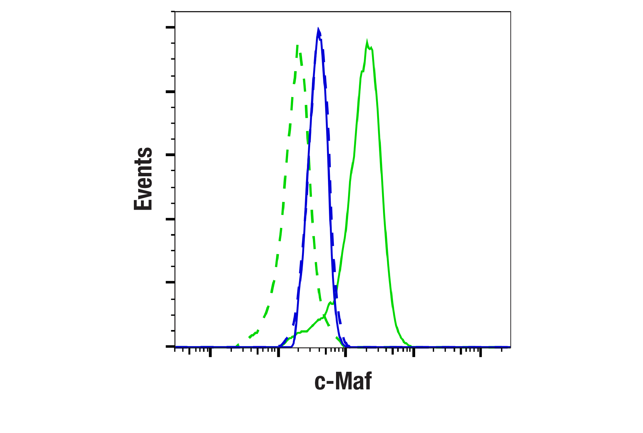 Flow Cytometry Image 1: c-Maf (E2Q5D) Rabbit mAb