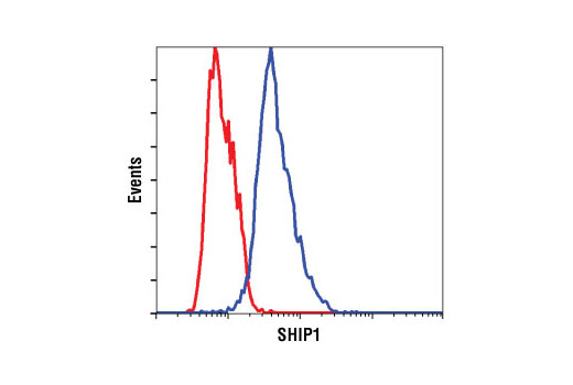 Flow Cytometry Image 1: SHIP1 (C40G9) Rabbit mAb