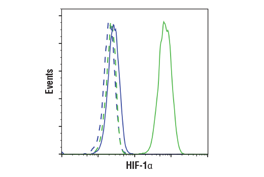 Flow Cytometry Image 1: HIF-1α (D1S7W) XP® Rabbit mAb