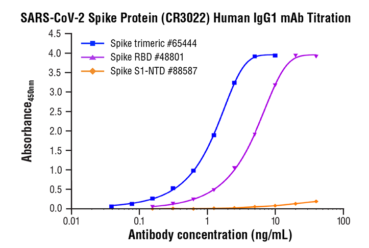  Image 1: SARS-CoV-2 Spike Protein (CR3022) Human IgG1 mAb