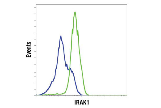 Flow Cytometry Image 1: IRAK1 (D51G7) Rabbit mAb