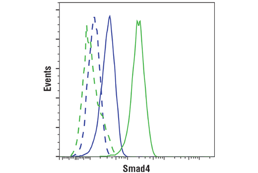 Flow Cytometry Image 1: SMAD4 (D3R4N) XP® Rabbit mAb
