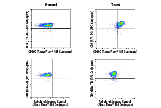 Flow Cytometry Image 1: CD109 (E8L2W) Rabbit mAb (Alexa Fluor® 488 Conjugate)