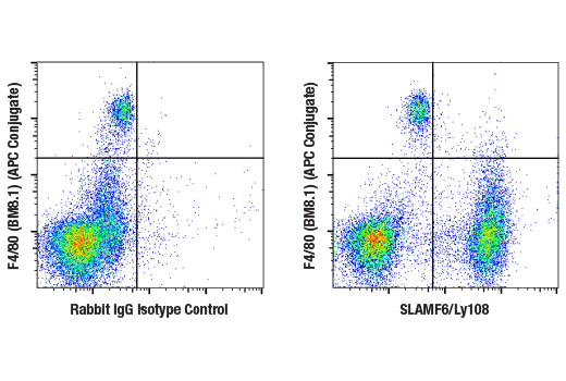 Flow Cytometry Image 3: SLAMF6/Ly108 (E2P7A) Rabbit mAb