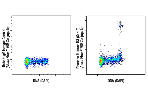 Flow Cytometry Image 1: Phospho-Histone H3 (Ser10) (D2C8) XP® Rabbit mAb (Alexa Fluor® 700 Conjugate)