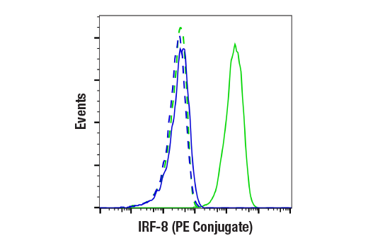 Flow Cytometry Image 1: IRF-8 (E8X4K) Rabbit mAb (PE Conjugate)