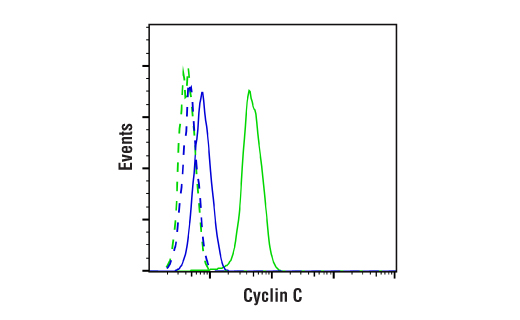 Flow Cytometry Image 1: Cyclin C (E6V4Z) Rabbit mAb