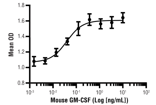  Image 1: Mouse GM-CSF Recombinant Protein