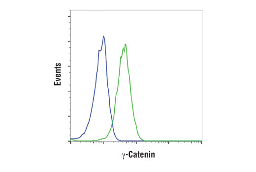 Flow Cytometry Image 1: γ-Catenin (D9M1Q) Rabbit mAb