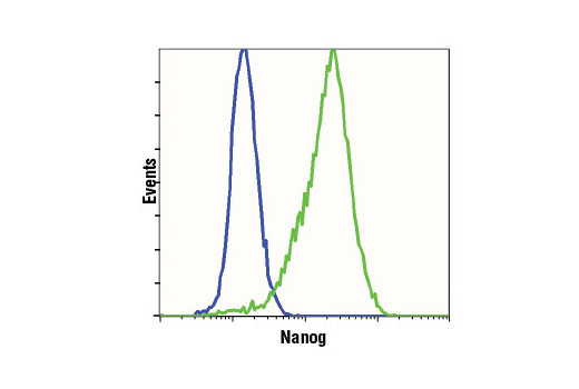 Flow Cytometry Image 1: Nanog (D2A3) XP® Rabbit mAb
