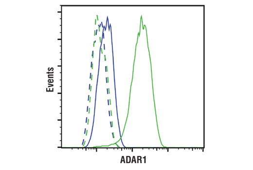 Flow Cytometry Image 1: ADAR1 (E6X9R) XP® Rabbit mAb (BSA and Azide Free)