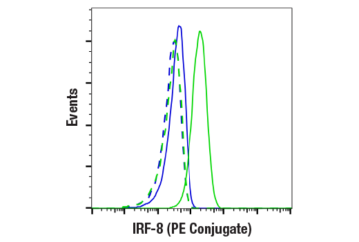Flow Cytometry Image 1: IRF-8 (E6J8Q) XP® Rabbit mAb (PE Conjugate)