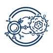 Icon of an immune cell attacking a tumor